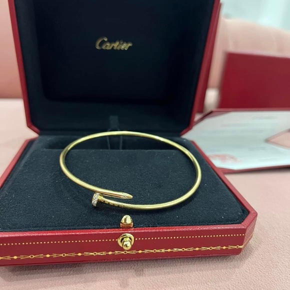 Cartier Juste un clou bracelet with diamonds - Picture 4 of 4